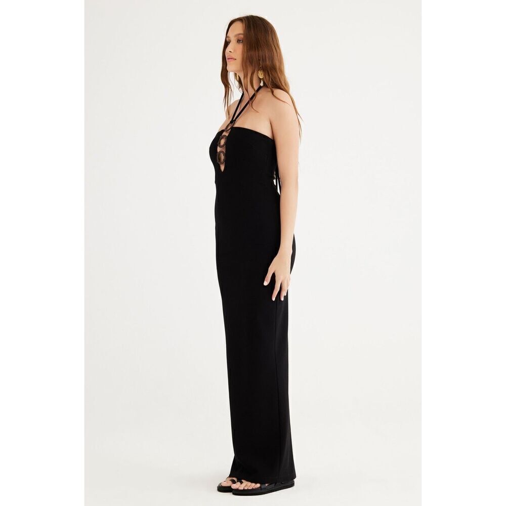 Rumer The Label Majorca Bandeau Maxi Dress halter straps size S NWT $489 - Picture 3 of 10